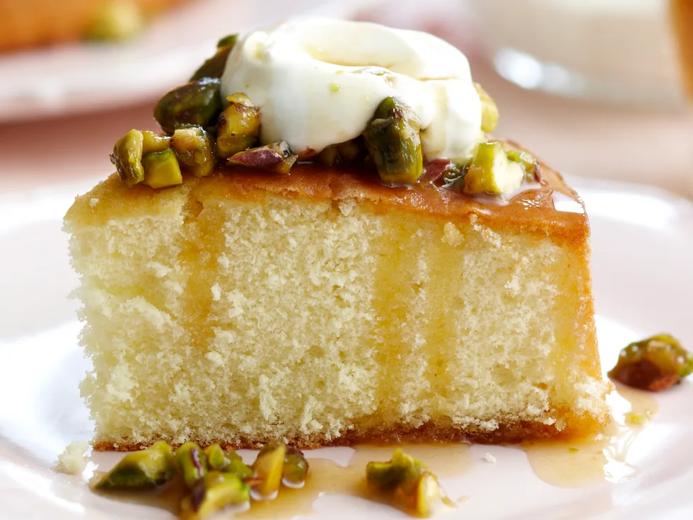 Orange Honey Syrup Cake
