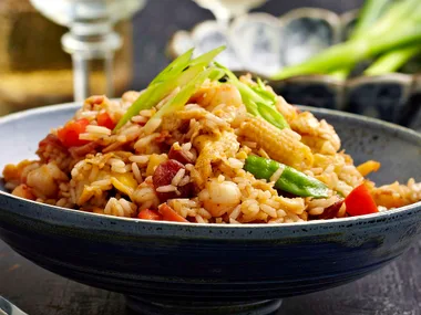 Prawn fried rice