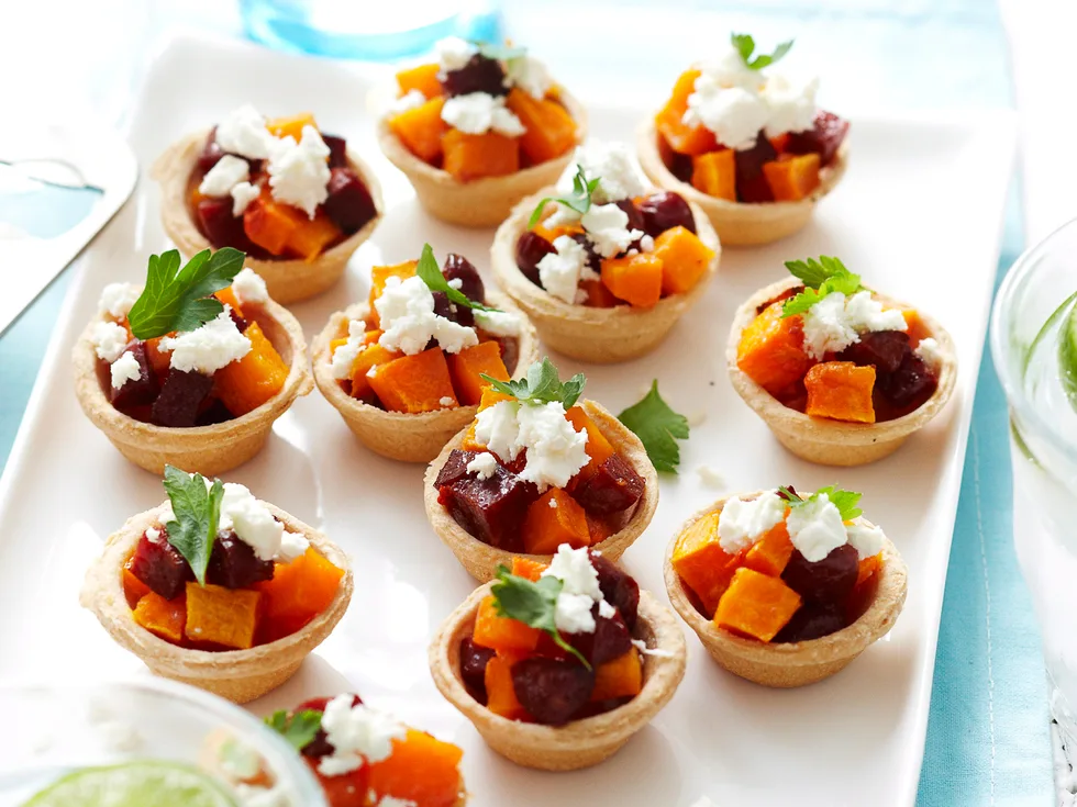 Pumpkin and chorizo bites