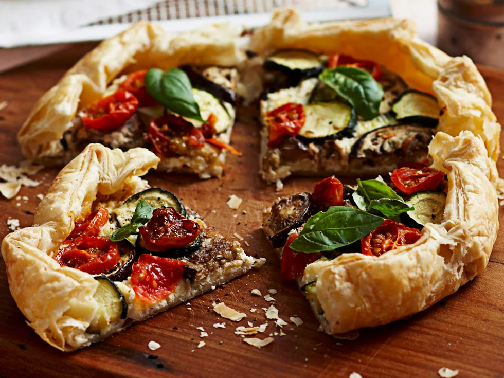 Ratatouille tarts