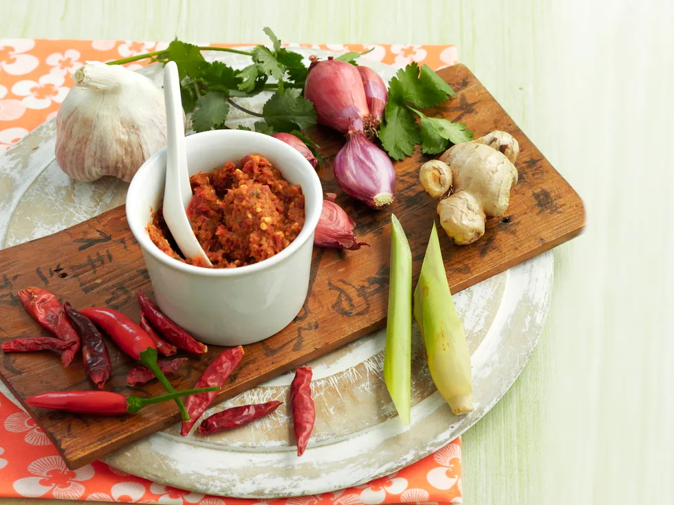 Red Thai curry paste