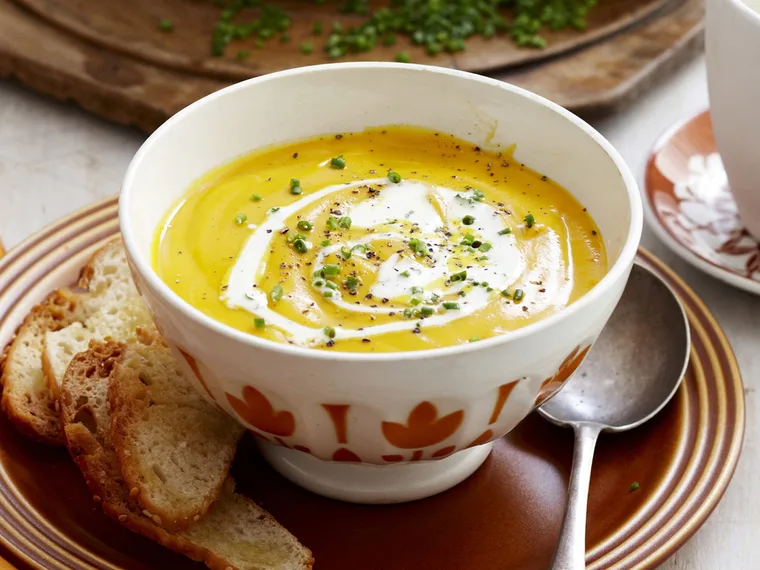 Roasted carrot and cumin soup
