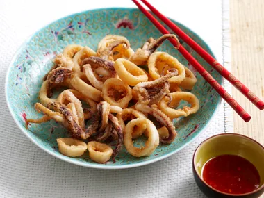 Salt and pepper calamari