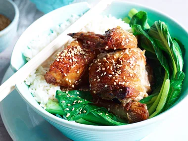 Sticky soy chicken