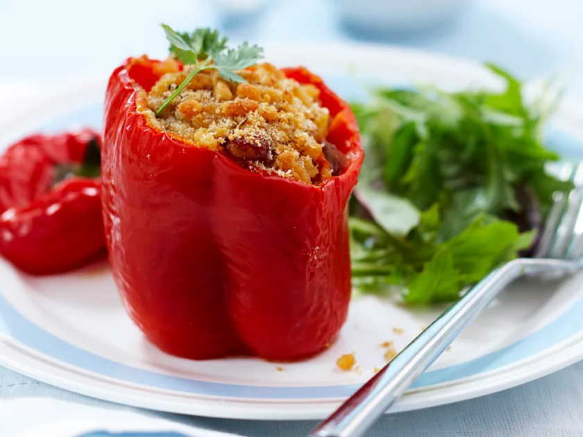 Stuffed capsicums