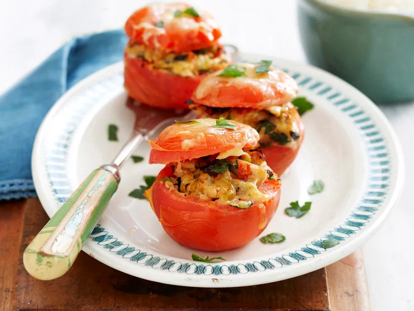 Tuna stuffed tomatoes recipe