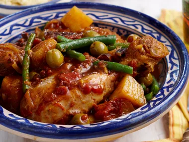 Tagine with couscous
