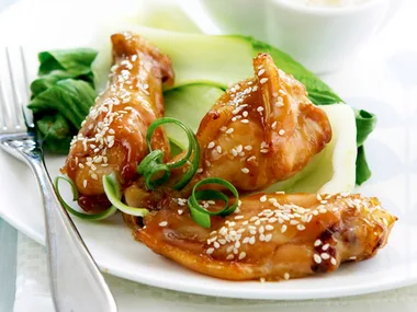 Teriyaki chicken drumettes