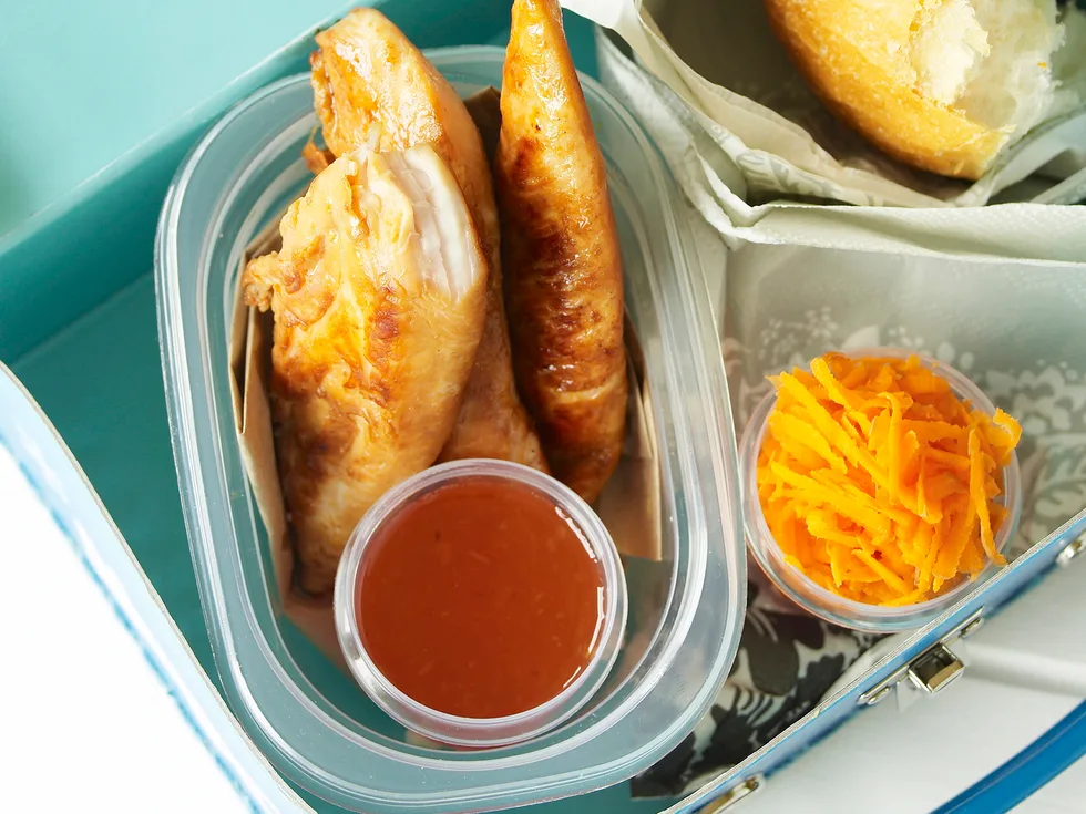 Teriyaki chicken strips