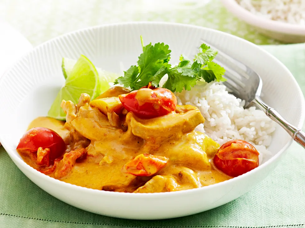 Chicken and apple curry