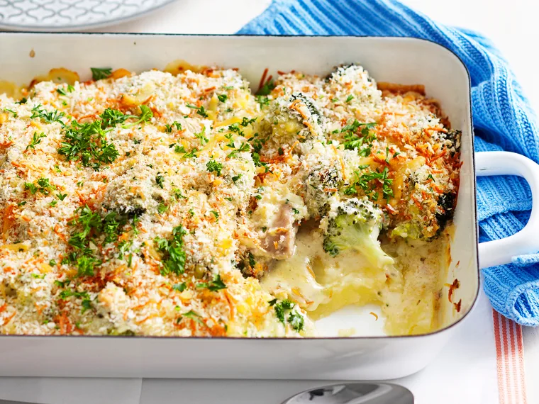 Chicken and broccoli bake