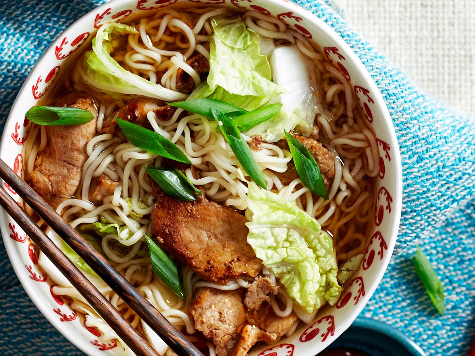 Chilli pork ramen