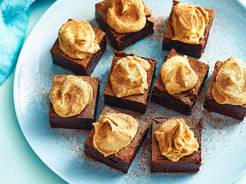 Chocolate mousse slice