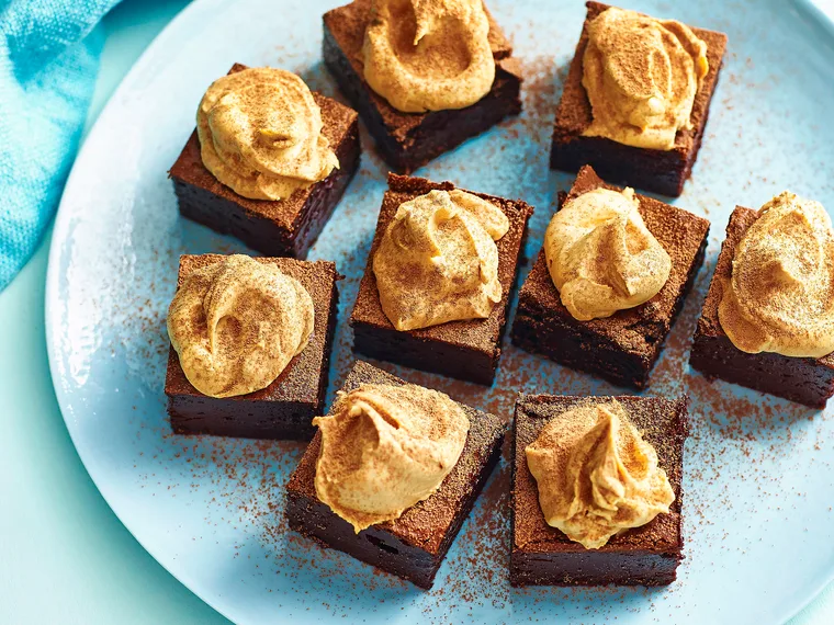 Chocolate mousse slice