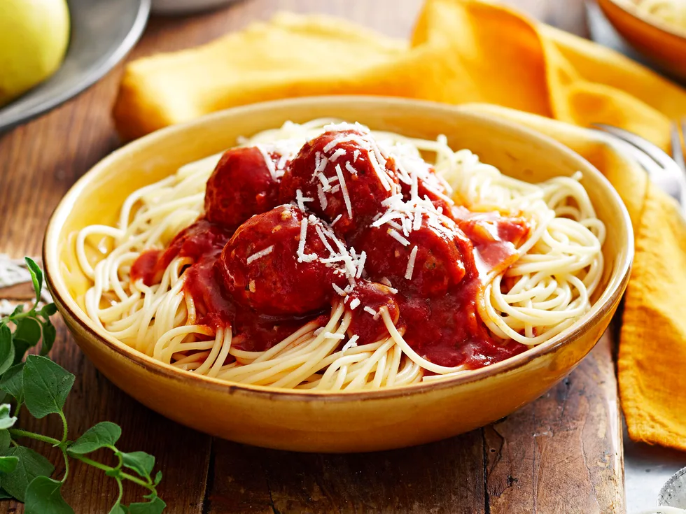 Easy spaghetti and meatballs