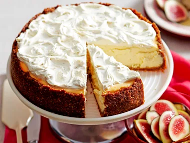 Honey and garam masala cheesecake