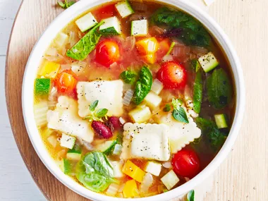 Minestrone soup