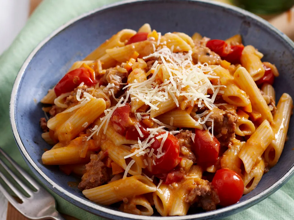 Pasta con salsicce