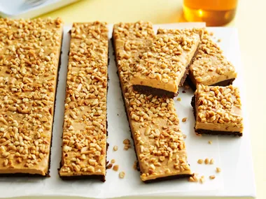 Peanut butter slice
