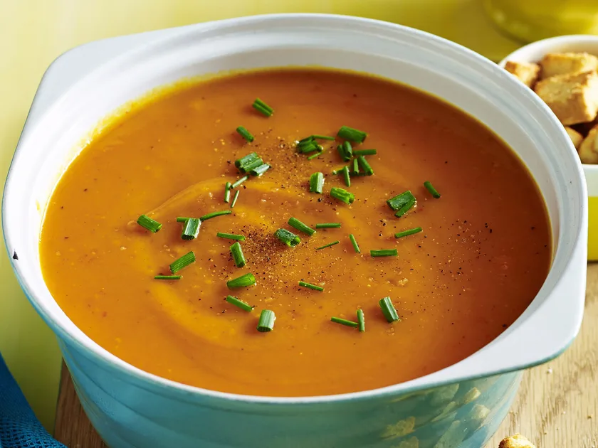 Roasted vegetable soup
