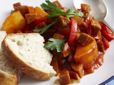 Sausage goulash