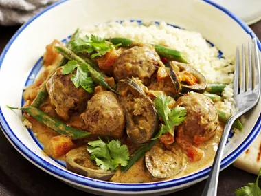 Spiced Indian meatballs 2