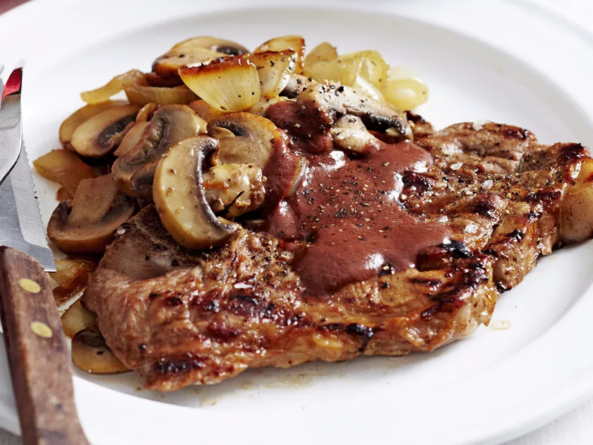 Spicy marinated lamb chops