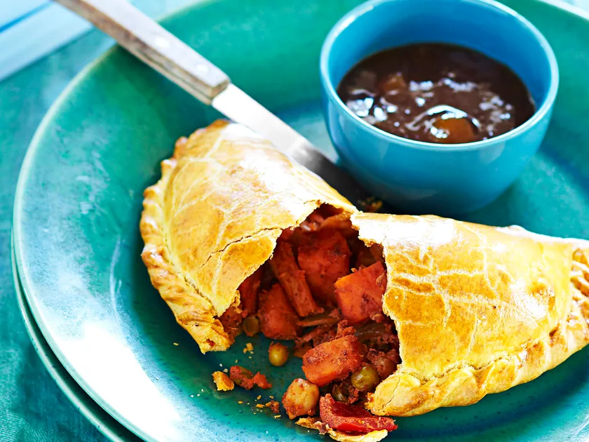 Tandoori vegetable pastries
