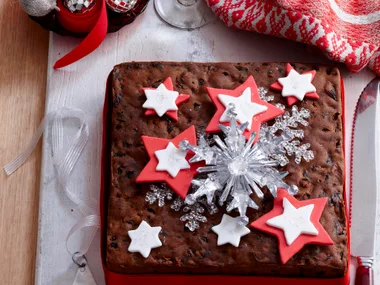 Traditional Christmas cake
