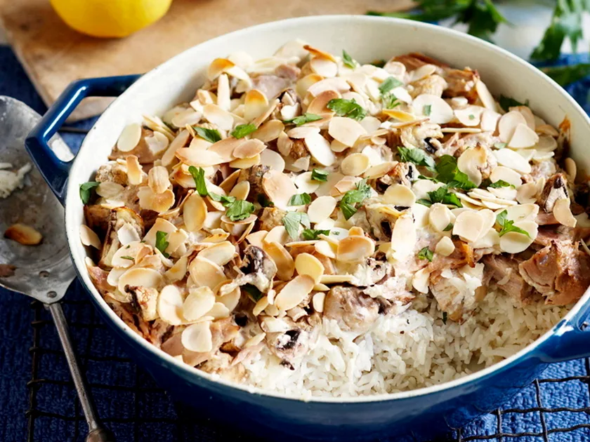 Tuna and rice bake