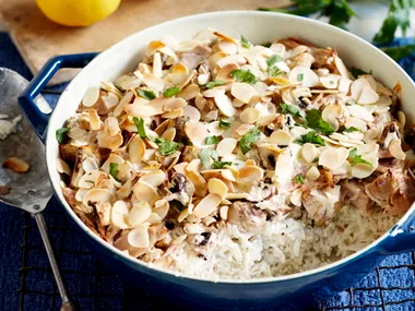 Tuna and rice bake