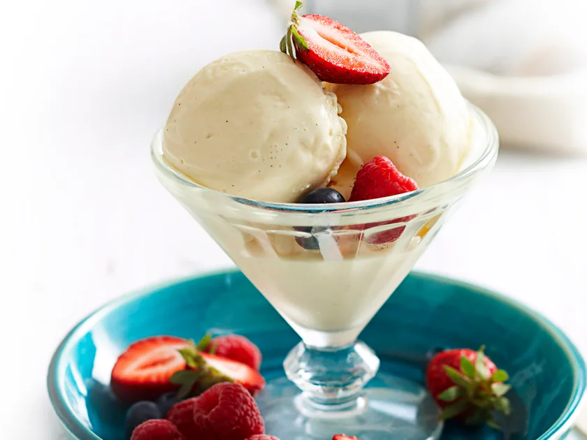Sweet vanilla bean ice cream recipe