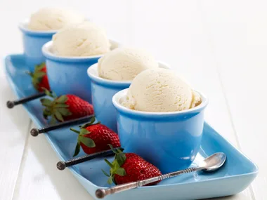 Vanilla ice-cream