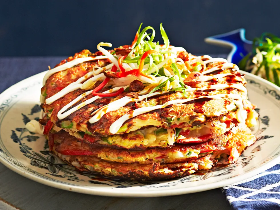 Vegetable okonomiyaki