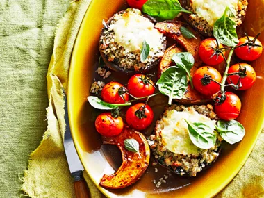 Vegetarian mushroom roast