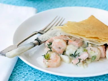 Seafood Filo Pie
