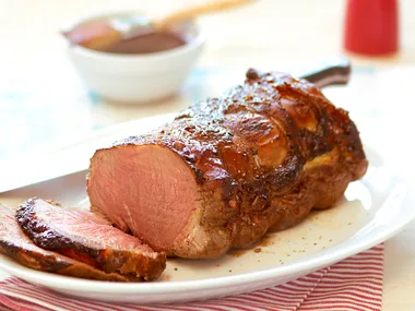 Glazed Roast Beef
