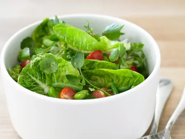 Tomato and Bean Salad with Lemon Dressing