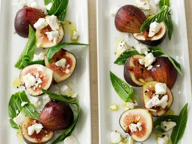 Fig, Fetta and Mint Salad