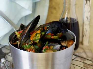 Mussel and Celery Soup