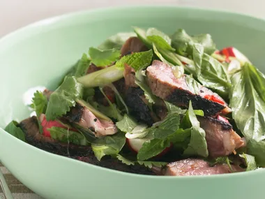 Beef Salad with Radish and Herbs