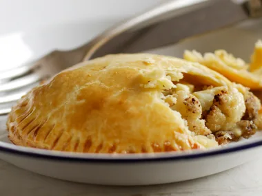 Roasted Cauliflower and Hazelnut Cheese Pies