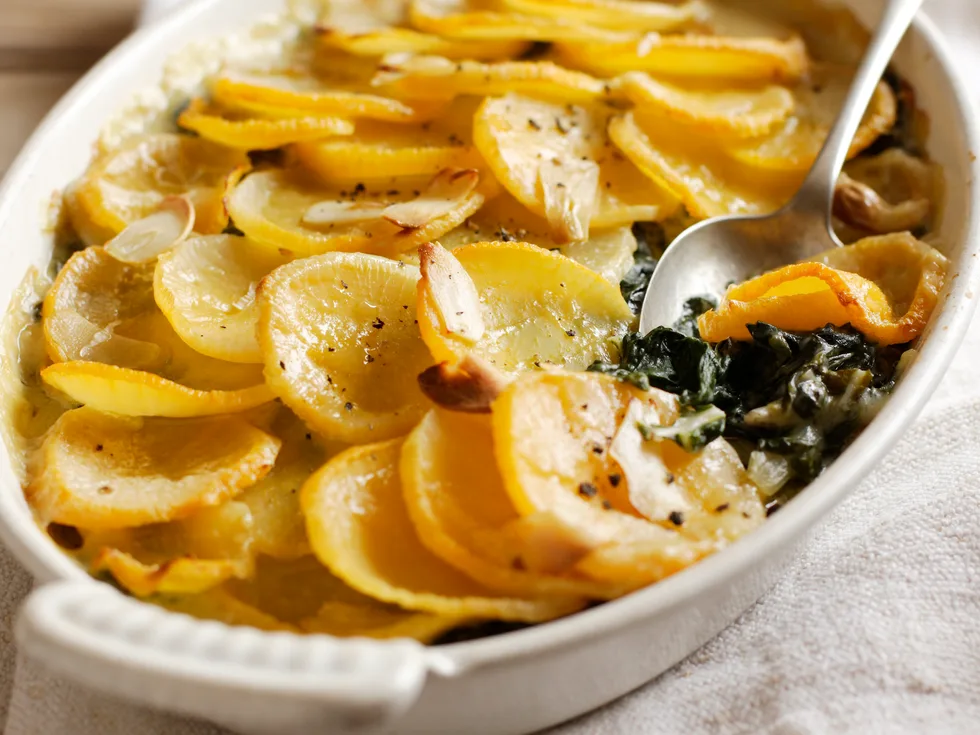 Swede and Silverbeet Pie
