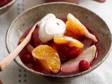 Winter fruit salad