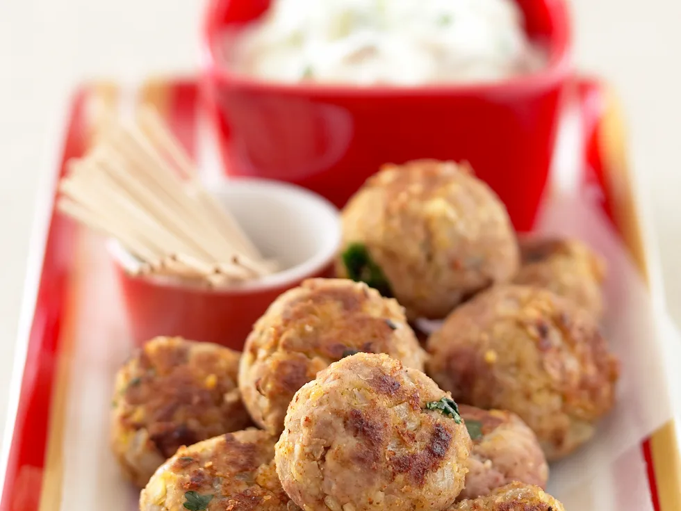 Lamb and Chickpea Balls