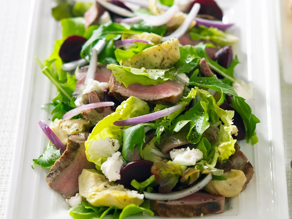 Warm Lamb Salad