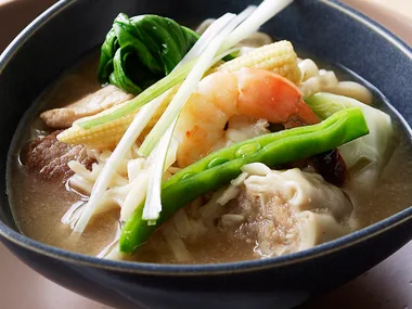Combination Short and Long Soup
