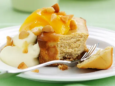 Macadamia and Mango Cheesecake