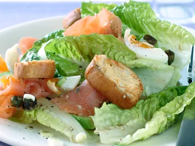 Salmon Caesar Salad