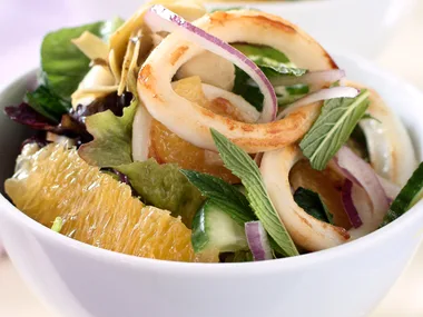 Calamari and Orange Salad
